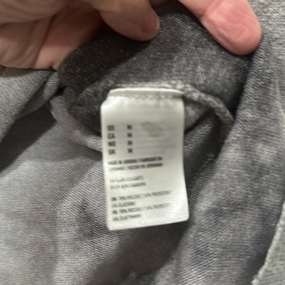 American eagle outfitters Soft and sexy plush Sz M gray marbled l/s top - Picture 5 of 6